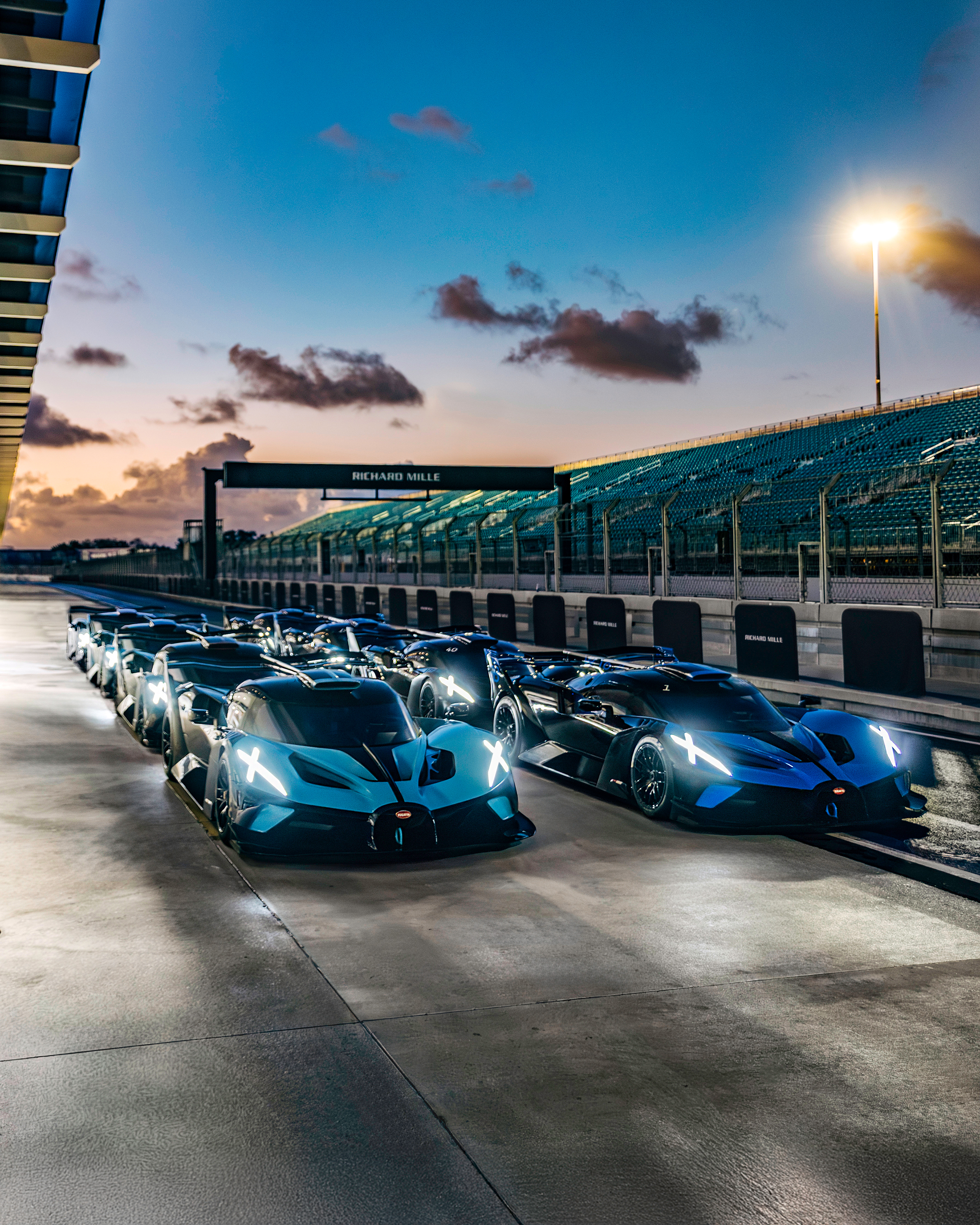Eight Bolide hypercars came together for the biggest Bugatti 'Feeling the Track' gathering yet.